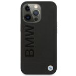 BMW BMHCP13LSLLBK iPhone 13 Pro / 13 6.1" black hardcase Signature Logo Imprint - imagine 3