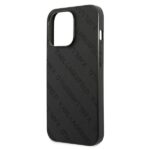 Karl Lagerfeld KLHCP13LPTLK iPhone 13 Pro / 13 6,1" hardcase black Perforated Allover - imagine 6