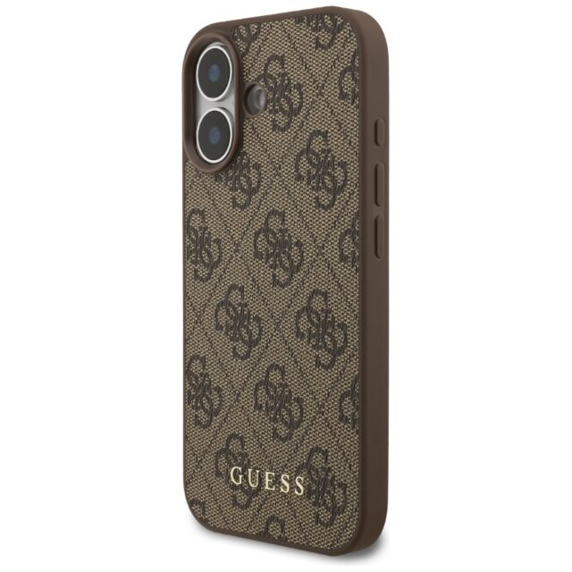 Guess 4G Classic Case for iPhone 17 Brown - imagine 2