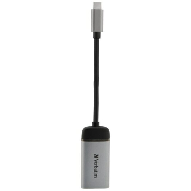 Verbatim Adapter USB-C - HDMI 4Kaluminum 49143 - imagine 2