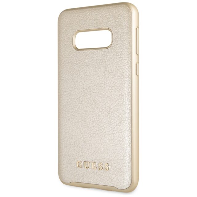 Guess GUHCS10LIGLGO S10e G970 gold hard case Iridescent - imagine 3