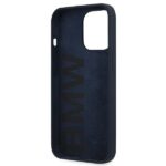 BMW BMHCP13XSILNA iPhone 13 Pro Max 6.7" navy hardcase Silicone Signature - imagine 7