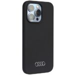 Audi Silicone Case iPhone 13 Pro / 13 6.1" black hardcase AU-LSRIP13P-Q3/D1-BK - imagine 2