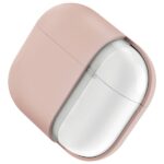 UNIQ case Lino AirPods 4 Silicone pink blush - imagine 5
