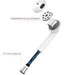 USAMS Bluetooth 5.0 TWS Earphones LU Series Wireless white BHULU01 (US-LU001) - imagine 3