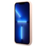 Guess GUHCP13MPSATLP iPhone 13 / 14 / 15 6,1" pink hardcase SaffianoTriangle Logo - imagine 5