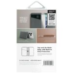 Magnetic RFID wallet UNIQ Lyden DS stand phone green - imagine 5