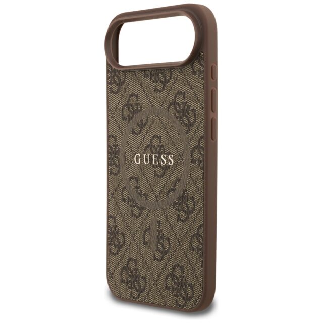 Guess 4G Ring Classic Logo MagSafe Case for iPhone Air Brown - imagine 6