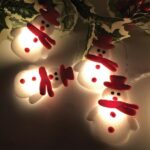 Lampki choinkowe - bałwanki10 szt. / 165 cm - imagine 7