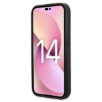 Karl Lagerfeld KLHCP14LG2ELK iPhone 14 Pro 6,1" hardcase black Glitter Plaque Logo - imagine 5