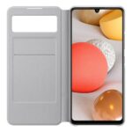 Case Samsung EF‑EA426PW A42 5G white S View Wallet Cover - imagine 3