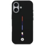 BMW M Silicon Tricolor Line MagSafe Case for iPhone 17 Black - imagine 3