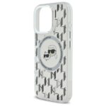 Karl Lagerfeld KLHMP16LHMCKMHT iPhone 16 Pro 6.3" transparent IML Monogram Karl&Choupet - imagine 6