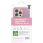 Case UNIQ Iridescia for iPhone 16 Pro Max Magclick Charging pink prism - imagine 5