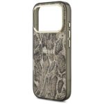 Guess Python Pattern MagSafe Case for iPhone 17 Pro Brown - imagine 6