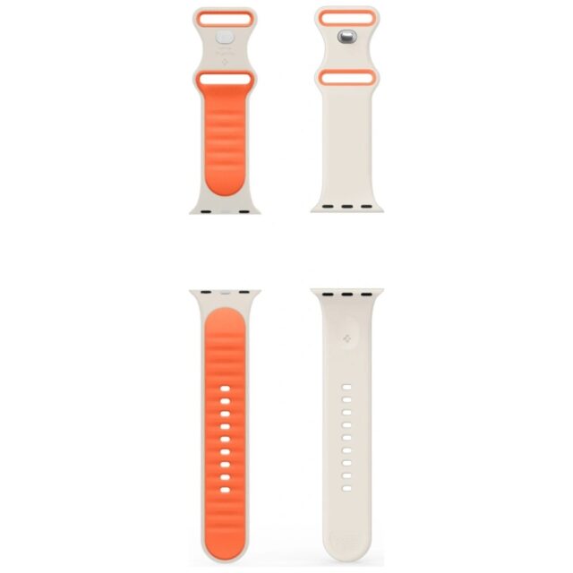 Band Spigen Nano Pop for Apple Watch  6/7/8/9/10/11/SE/SE 3 (40/41/42 mm) beige - imagine 6