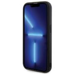 Guess GUHCP15XPSQSQSK iPhone 15 Pro Max 6.7" black hardcase Quilted Metal Logo - imagine 5