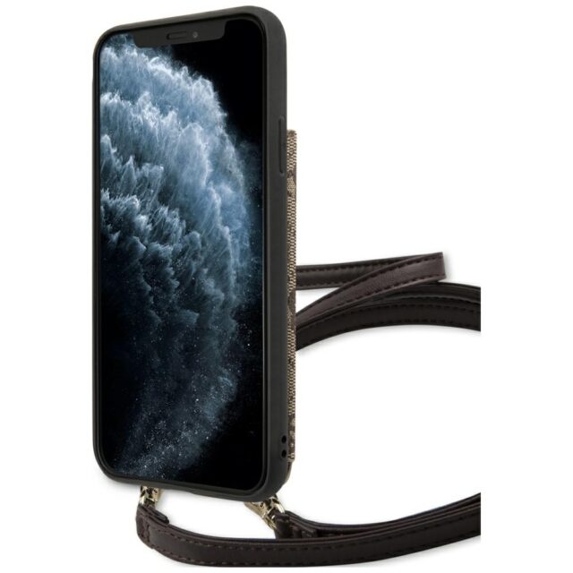 Guess GUHCN65CB4GB iPhone 11 Pro Max/brown hard case 4G Crossbody - imagine 5