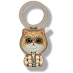 Magnetic pendant Nimmy Cool&Cute    2.0 Cat brown