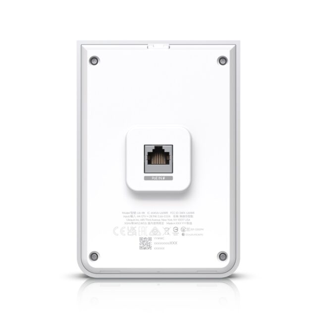 Ubiquiti U6-IW | Access point | UniFi6 In-Wall, WiFi 6 Dual Band, 1x GbE PoE In, 4x GbE PoE Out - imagine 6