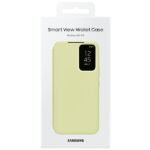 Etui Samsung EF-ZA346CGEGWW A34 5G A346 limonka/lime Smart View Wallet Case - imagine 6