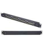 Extralink 16 Port | PoE Injector | 16x 100Mb/s RJ45, Rackmount