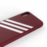 Adidas OR Moulded PU Suede iPhone X/XS collegiate burgundy 33282 - imagine 6