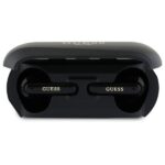 Guess Bluetooth headphones GUTWSC2MCDSK TWS + docking station black Elongated Metallic Print - imagine 3