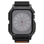 Spigen Lite Fit PRO Apple Watch 4/5/6/7/ 8/9/SE/SE 3 44/45mm matte black ACS07103 - imagine 3