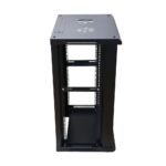 Extralink 15U 600x600 Black | Rackmount cabinet | wall mounted - imagine 5