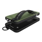 Diesel Handstrap Case Utility TwilliPhone 12/12 Pro czarno-zielony/black-green 44291 - imagine 5