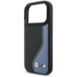 Case BMW M Carbon Logo MagSafe for iPhone 17 Pro blue - imagine 6