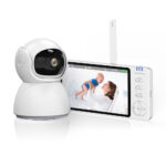 Extralink Reya | Electronic baby monitor | MO570 with 5 inch monitor, VOX 2.4 GHz - imagine 7