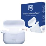 Etui 3MK Silicone AirPods Case do Apple   AirPods Pro 3 biały