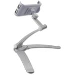 Kitchen holder 4smarts ErgoFix H7 for tablets and smartphones, silver - imagine 4