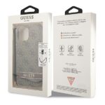 Guess GUOHCP12MH4STW iPhone 12/12 brown hardcase 4G Print Strap - imagine 8