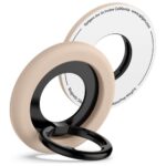 Magnetic holder Spigen Nano Pop MagSafe beige - imagine 2