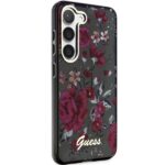 Guess GUHCS23SHCFWSA S23 S911 khaki hardcase Flower Collection - imagine 4