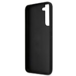 Guess GUHCS22MPSASBBK S22+ S906 black Saffiano Stripe - imagine 7