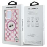 Karl Lagerfeld KLHMP16XHMCKMHP iPhone 16 Pro Max 6.9" pink IML Monogram Karl&Choupette Head Ma - imagine 8