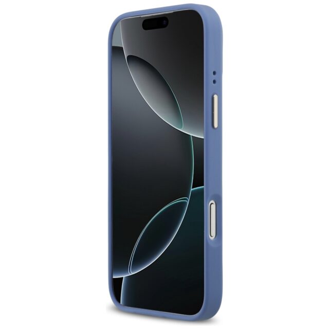 Case Guess 4G PU Classic Logo MagSafe for iPhone 17 Pro Max blue - imagine 5