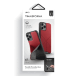 UNIQ Transforma Case iPhone 12/12 Pro 6,1" coral red - imagine 7
