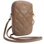 Guess Bag GUWBZPSQSSGW brown Zip Quilted 4G - imagine 3