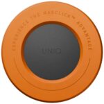 Magnetic holder UNIQ SnapMount self-adhesive orange/charcoal - imagine 2