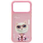 Case Nimmy Cool&Cute 2.0 Cat for iPhone   17 Pro  pink