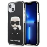 Karl Lagerfeld KLHCP13STPEIKK iPhone 13 mini 5,4"  hardcase black Iconik Karl