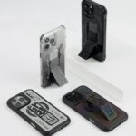 Skinarma case Helio iPhone 16 Pro 6.3" Magnetic Charging + Grip Stand black - imagine 9