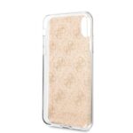 Guess GUHCI61PCU4GLGO iPhone Xr gold hard case 4G Glitter - imagine 4