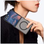 Case Beline MagSafe for Samsung Galaxy Z  Flip7 black - imagine 2