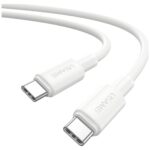 USAMS U90 cable 60W USB-C to USB-C white - imagine 2